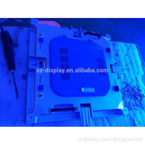 P6 indoor rental cabinet HD led video wall of P6 LED advertising display die-casting cabinet